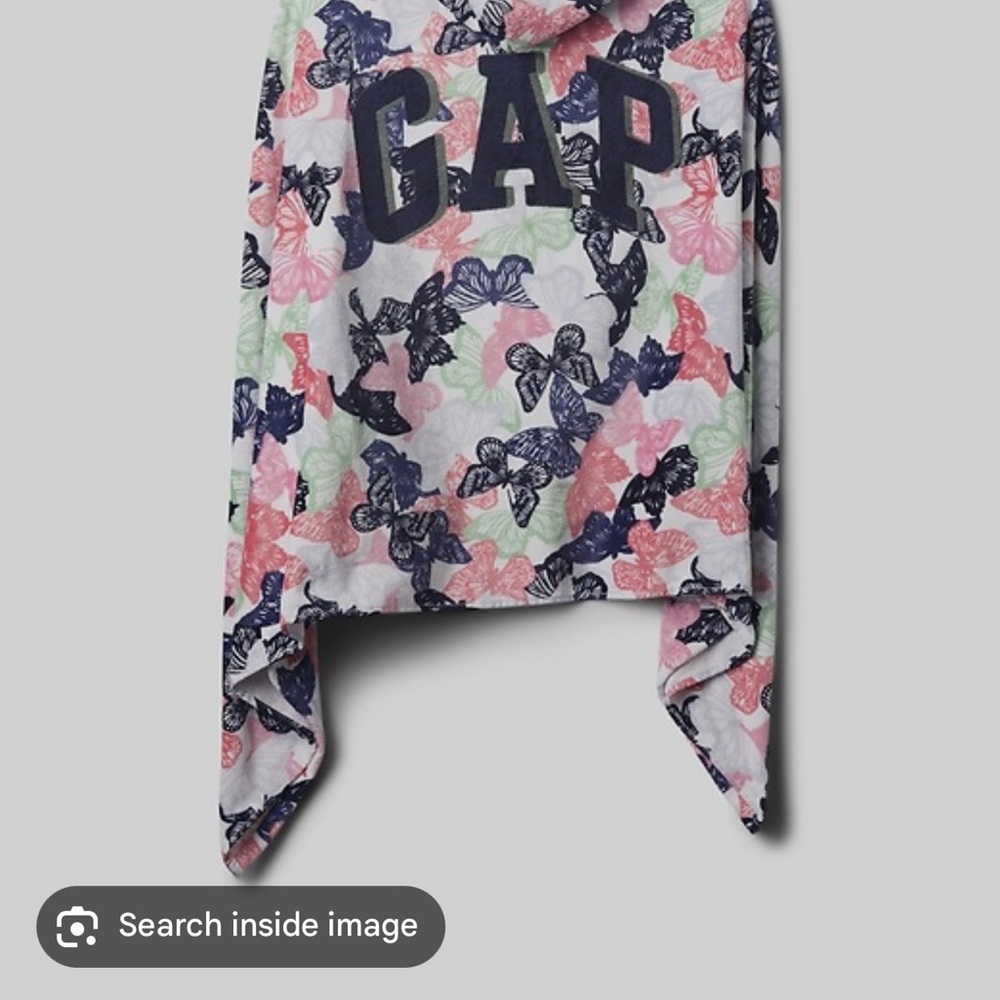 GAP Kids Butterfly Swim Coverup - Pink, Green, Navy